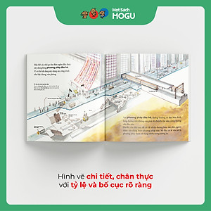 Truyện Ehon bé 3-4-5 tuổi - Đường hầm tàu điện ngầm được xây dựng như thế nào?