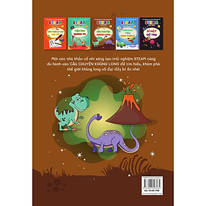 Sách Steam For Kids (6-14) - Câu Chuyện Khủng Long