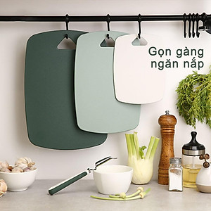 Set 3 Thớt Nhựa Lúa Mạch Kháng Khuẩn Nhiều màu Hàng Cao Cấp, Giao Ngẫu Nhiên
