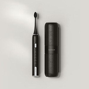 Bàn chải đánh răng điện LocknLock Electric toothbrush ENR386WHT/ENR386BLK 5 chế độ linh hoạt kèm hộp đựng bàn chải - 2 Màu