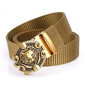 Thắt lưng nam cao cấp, dây nịt nam cao cấp dây da bền bỉ khóa tự động thương hiệu TOPEE phong cách công sở CA56