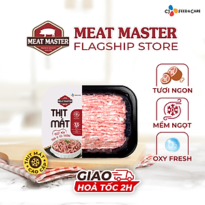 Combo Heo tiết kiệm Thịt xay - Ba rọi Meat Master ( 400 G ) - Giao nhanh