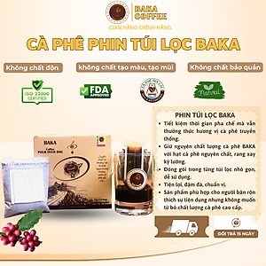 Cà Phê Phin Túi Lọc Baka (Hộp)