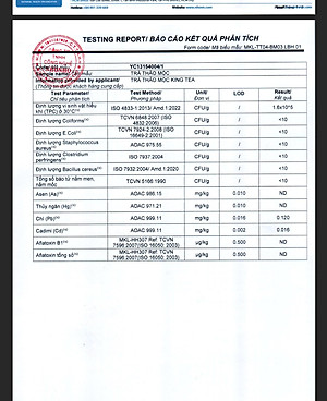 Trà Kingtea 500g - Trà Thảo Mộc Thanh Nhiệt - Mát Gan - Hỗ Trợ Điều Trị Mất Ngủ 