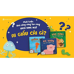 Combo 3 Cuốn Sách Ehon: Ai Giấu Cái Gì Đó (Dành Cho Trẻ Từ 0 - 4 Tuổi)