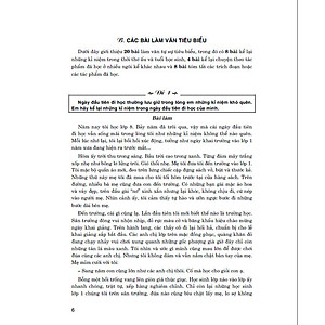 Những Bài Làm Văn Tiêu Biểu Lớp 8 ( Dùng Cho Các Bộ Sách Giáo Khoa Hiện Hành)