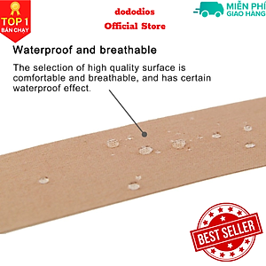 Băng keo dán cơ thể thao dododios chất liệu cao cấp chống chấn thương, bảo vệ trong quá trình tập gym, băng dán thể thao, băng dán cơ tay, băng dán cơ chân - Hàng chính hãng