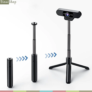 Emeet TD303 - Tripod Mini Dành Cho Webcam, Điện Thoại, Chiều Cao Tối Đa 31cm - Hàng chính hãng
