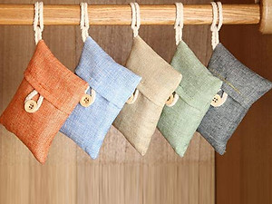 Combo 2 Túi than hoạt tính khử mùi trong ô tô, phòng ngủ, nhà bếp 