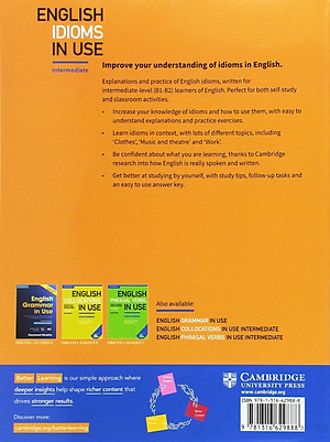 English Idioms in Use Intermediate Book With Answers (Vocabulary In Use)