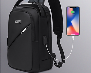 Túi đeo chéo đeo ngực nam có khóa chống trộm chống nước cao cấp phong cách mới