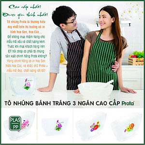Tô Nhúng Bánh Tráng 3 Ngăn Loại Lớn Prota
