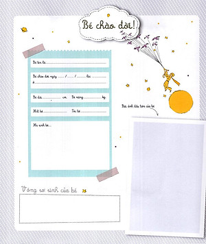 Sách Nhật Kí Đầu Đời Của Hoàng Tử Bé