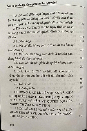 Bảo Vệ Quyền Lợi Của Người Thứ Ba Ngay Tình