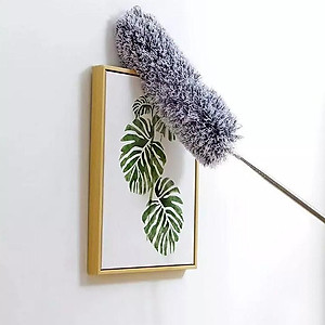 Chổi quét trần cán dài sợi vải siêu nhỏ quét bụi đa năng