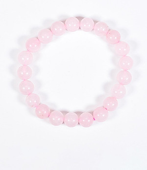 Vòng tay phong thủy đá thạch anh hồng mệnh hỏa , thổ - Ngọc Quý Gemstones