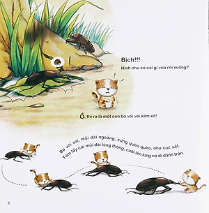 Sách Chú Mèo Kẹo Bi Phiêu lưu Trong Xứ Sở Côn Trùng (Tập 3): Trên Cây