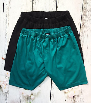 Combo 2 quần đùi - Cotton co giãn 4 chiều