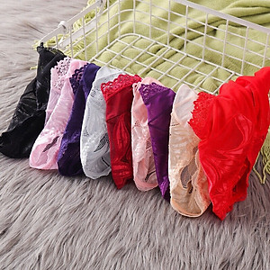 combo 5 chiếc quần lót ren fom to cạp cao giao màu ngẫu nhiên 