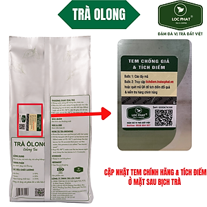 TRÀ Ô LONG LỘC PHÁT - 1KG - NGUYÊN LIỆU DÙNG PHA CHẾ ĐỒ UỐNG (Đồ uống) (Trà Lộc Phát)