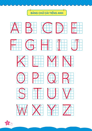 Sách Cùng Khủng Long Tập Viết Chữ Cơ Bản - Chữ Cái Tiếng Anh Viết Hoa - Quyển 4 - Sticker Bé Gái
