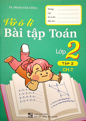 Vở Ô Li Bài Tập Toán Lớp 2 - Tập 2