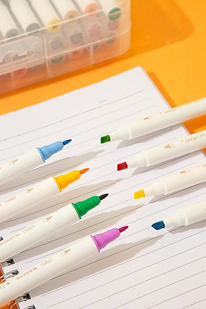 Hộp Bút 12 Màu Deli Sketch Marker - Phiên Bản Sơn Tùng M-TP Giới Hạn - Deli C185-12