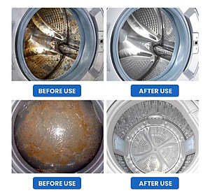 Hộp 260g Bột Tẩy Lồng Máy Giặt Hamart Vệ Sinh Sạch Diệt Nấm Mốc Vi Khuẩn Đa Năng Chất Lượng Cao