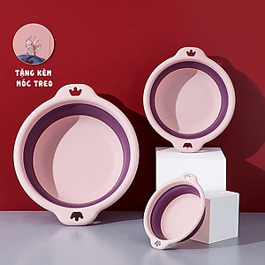 Thau nhựa Silicon gấp gọn đa năng