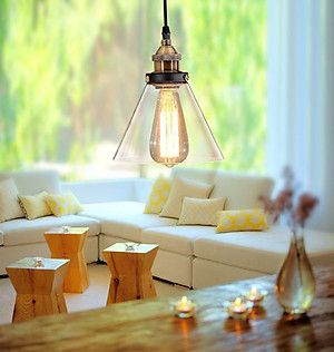 Đèn thả EUNIN chao thủy tinh cao cấp trang trí nội thất hiện đại [ẢNH THẬT 100%].