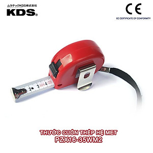 THƯỚC CUỐN THÉP 3.5m KDS PZX16-35WM2 HỆ MET