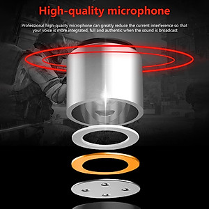Micro Mini Dùng Cho Máy Tính PC, Laptop Cổng USB Công Nghệ Lọc Tiếng Ồn Cao Cấp AnZ thu âm chất lượng cao hỗ trợ học Online chat videocall Chuyên Nghiệp Live Stream Hát Karaoke Quay Video Ghi Âm Vlog Zoom Skype ĐT Smartphone, Microphone  Hàng Nhập Khẩu