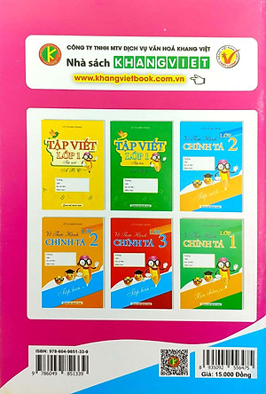 Sách Vở Thực Hành Chính Tả Lớp 3 Tập 1