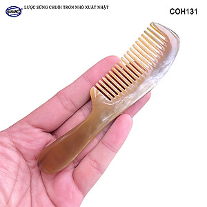 Lược sừng xuất Nhật (Size: S - 14cm) COH131 - Mẫu tiêu chuẩn - Chăm sóc tóc