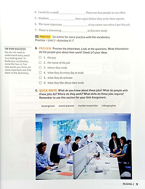 Q: Skills For Success: Level 1: Reading And Writing Student Book With iQ Online Practice - 3rd Edition