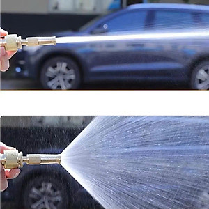 Vòi Tưới Cây, Vòi Xịt Rửa Xe Đa Năng Tăng Áp Lực Nước Cực Mạnh 10m, Lắp Vòi Nước Thông Thường (Đầu Vòi Đồng) - HÀNG CHÍNH HÃNG MINIIN