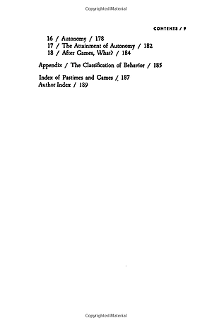 Games People Play: The Psychology of Human Relationships