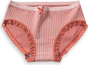 Combo 5 Chiếc Quần Lót Nữ Cotton Tăm Viền ren Xuất Nhật