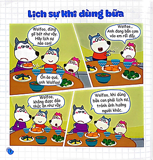 Sách Wolfoo Học Kỹ Năng Sống