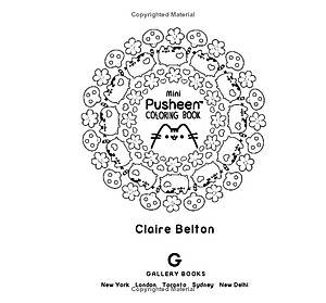 Mini Pusheen Coloring Book (A Pusheen Book)