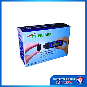 [TRỌN BỘ] Máy đo đường huyết, tiểu đường Terumo Medisafe Fit C Chính Hãng Nhật Bản, Bảo hành 5 năm