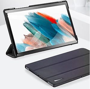 Bao da dành cho Samsung Galaxy Tab A11 /A11 Plus / A9 / A9 Plus DUX DUCIS Domo - Hàng Nhập Khẩu 