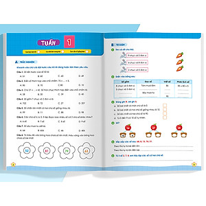 Sách Phiếu bài tập cuối tuần Toán 2