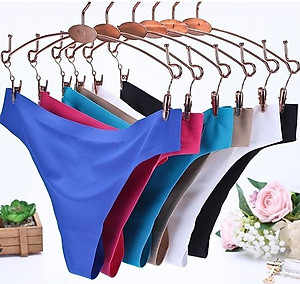 [Video SP Thật] Combo 5 Chiếc Quần Lót Nữ Lọt Khe Su Đúc Không Đường May Mịn Mát Sexy (Freesize 55kg)