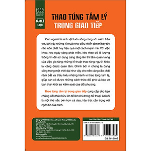 Sách Thao Túng Tâm Lý Trong Giao Tiếp