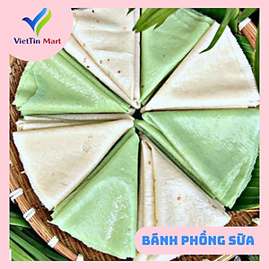 Bánh phồng sữa cốt dừa Thanh Long-Bến Tre (bịch 10c)