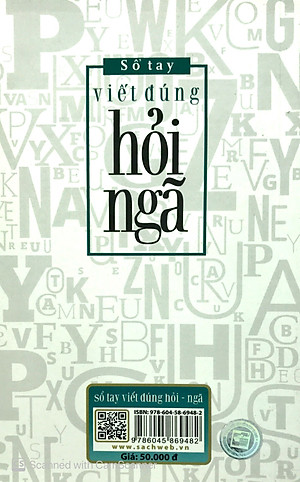 Sổ Tay Viết Đúng Hỏi Ngã