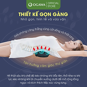 Đệm Massage OGAWA Nắn chỉnh cột sống Comfi Back