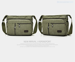 Túi đeo chéo nam vải canvas cao cấp phong cách mới