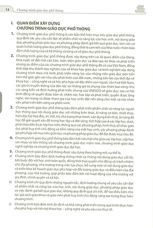 Chương Trình Giáo Dục Phổ Thông